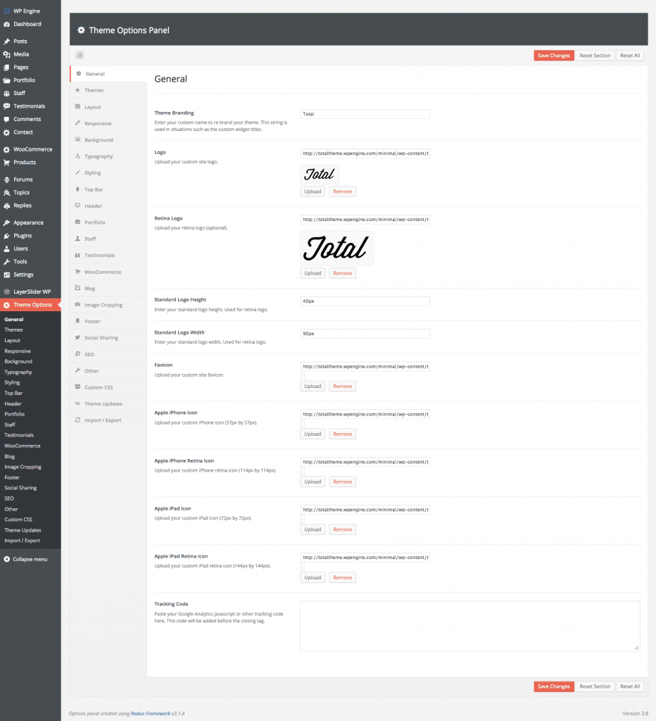 Advanced Theme Panel – The Wickerberry