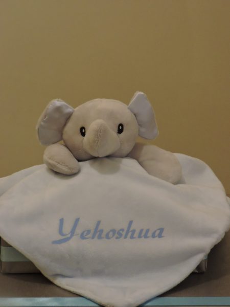 Personalized Elephant comforter