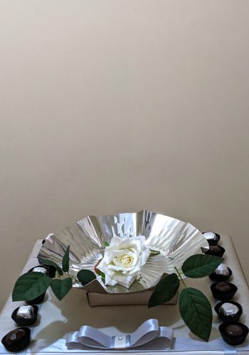 Elegant Bowl & Chocolate Gift